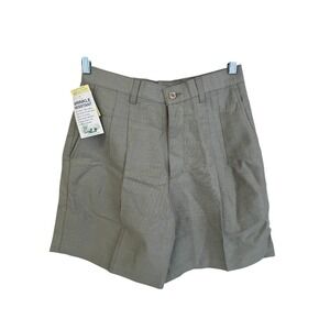 Northern‎ Reflections 7" Inseam Golf Shorts Green Size 5/6 Pleated NWT Vintage